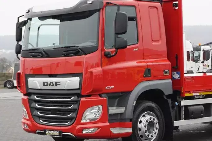 DAF CF / 410 / ACC / E 6 / SKRZYNIOWY + NAJAZDY / DŁ. 8,5 M / OŚ SKRĘTNA / ŁAD. 15 420 KG zdjęcie 21
