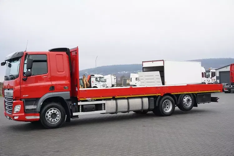 DAF CF / 410 / ACC / E 6 / SKRZYNIOWY + NAJAZDY / DŁ. 8,5 M / OŚ SKRĘTNA / ŁAD. 15 420 KG zdjęcie 3