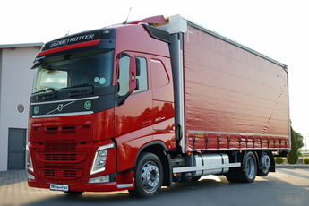 Volvo FH 460 / FIRANKA 7.45 M SOLÓWKA / I-SAVE / KLIMATYZACJA POSTOJOWA / OŚ PODNOSZONA I SKRĘTNA / WIELTON /