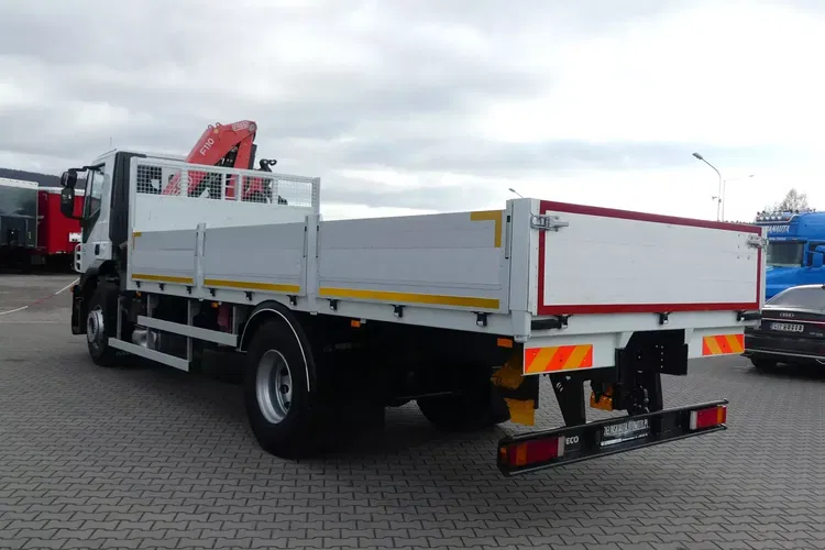 Iveco TRAKKER 310 / HDS FASSI F100 + SKRZYNIA 6.20 / MANUAL / zdjęcie 11