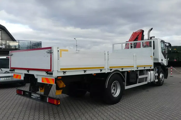 Iveco TRAKKER 310 / HDS FASSI F100 + SKRZYNIA 6.20 / MANUAL / zdjęcie 12