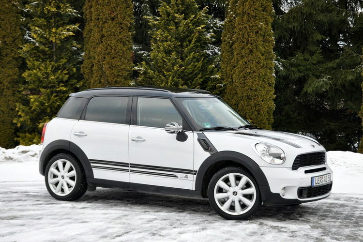 MINI Countryman 1.6T(184KM) ALL4 Xenon Navi Klimatronik Skóry Panorama I Wł Alu18"ASO zdjęcie 4