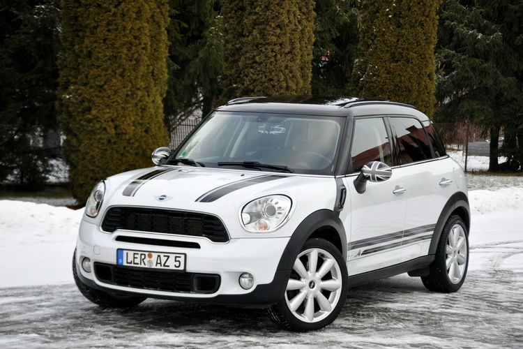 MINI Countryman 1.6T(184KM) ALL4 Xenon Navi Klimatronik Skóry Panorama I Wł Alu18"ASO zdjęcie 9