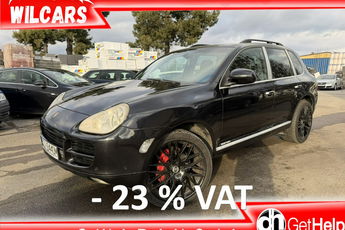 Porsche Cayenne Klimatronic 2-stref, PDC 2x, Pneumatyka, Reduktor, Manual, 2 kpl. opon