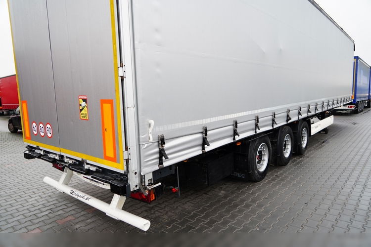 Wielton FIRANKA / MEGA / DACH PODNOSZONY / SYSTEM BDE - ROZSUWANE SŁUPKI / SAF / DACH ZBROJONY zdjęcie 13