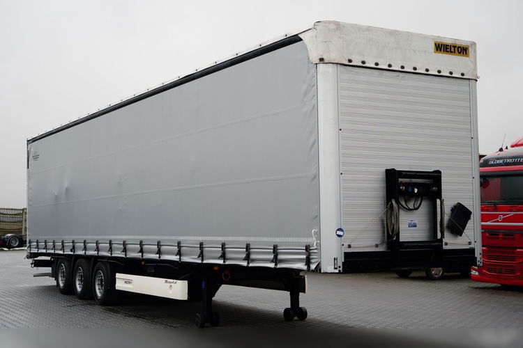 Wielton FIRANKA / MEGA / DACH PODNOSZONY / SYSTEM BDE - ROZSUWANE SŁUPKI / SAF / DACH ZBROJONY zdjęcie 1