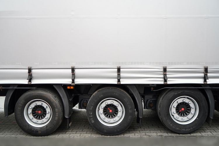 Wielton FIRANKA / MEGA / DACH PODNOSZONY / SYSTEM BDE - ROZSUWANE SŁUPKI / SAF / DACH ZBROJONY zdjęcie 27