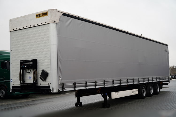 Wielton FIRANKA / MEGA / DACH PODNOSZONY / SYSTEM BDE - ROZSUWANE SŁUPKI / SAF / DACH ZBROJONY zdjęcie 3