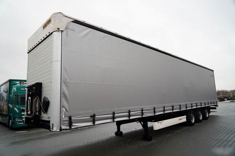 Wielton FIRANKA / MEGA / DACH PODNOSZONY / SYSTEM BDE - ROZSUWANE SŁUPKI / SAF / DACH ZBROJONY zdjęcie 4