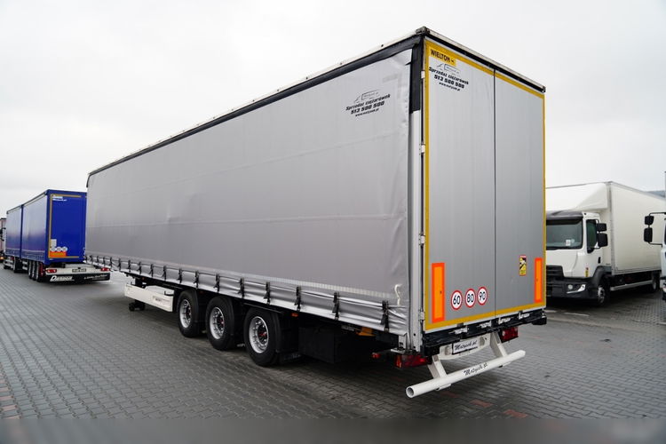 Wielton FIRANKA / MEGA / DACH PODNOSZONY / SYSTEM BDE - ROZSUWANE SŁUPKI / SAF / DACH ZBROJONY zdjęcie 5