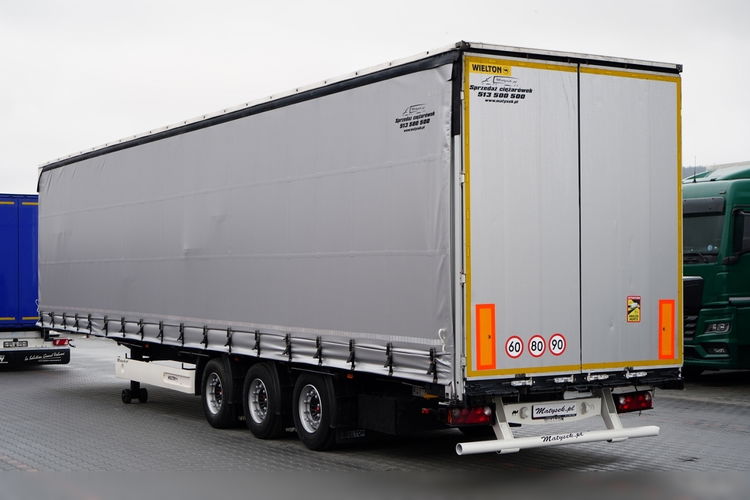 Wielton FIRANKA / MEGA / DACH PODNOSZONY / SYSTEM BDE - ROZSUWANE SŁUPKI / SAF / DACH ZBROJONY zdjęcie 6