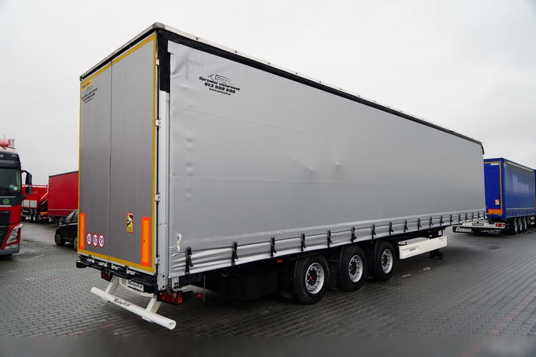 Wielton FIRANKA / MEGA / DACH PODNOSZONY / SYSTEM BDE - ROZSUWANE SŁUPKI / SAF / DACH ZBROJONY zdjęcie 8