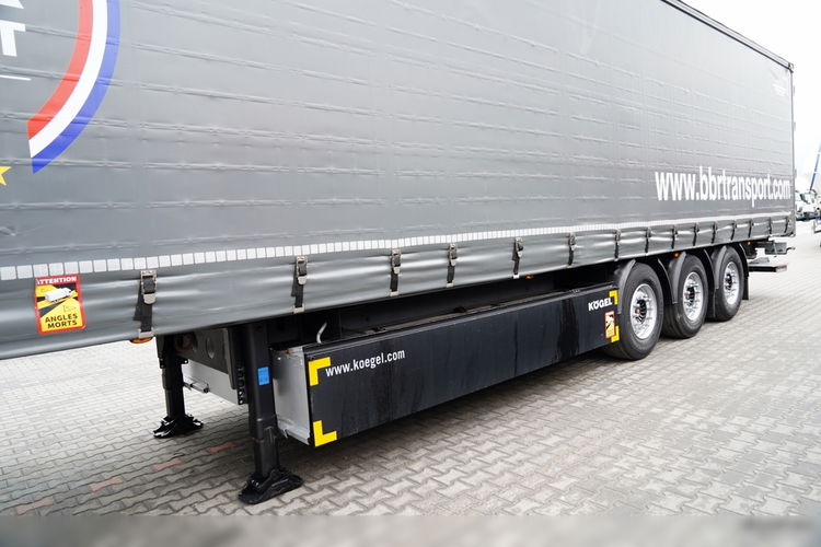 Kogel / FIRANKA / STANDARD / WINDA 2 000 kg  / KOSZ NA PALETY / OŚ PODONOSZONA / SAF  zdjęcie 10