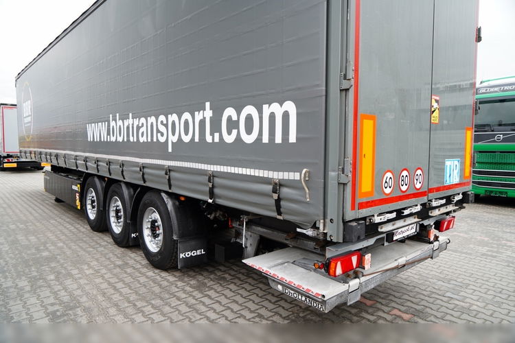 Kogel / FIRANKA / STANDARD / WINDA 2 000 kg  / KOSZ NA PALETY / OŚ PODONOSZONA / SAF  zdjęcie 11