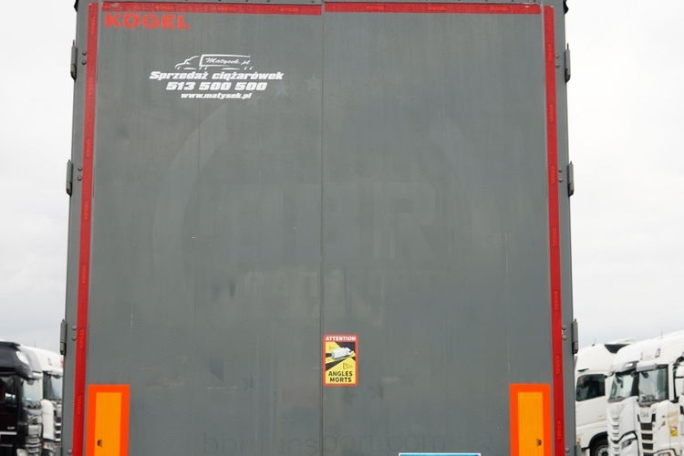 Kogel / FIRANKA / STANDARD / WINDA 2 000 kg  / KOSZ NA PALETY / OŚ PODONOSZONA / SAF  zdjęcie 12