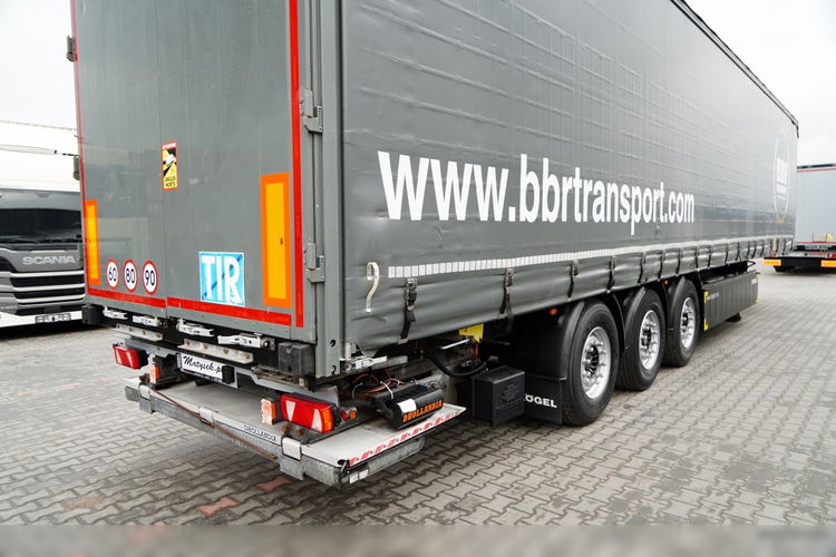 Kogel / FIRANKA / STANDARD / WINDA 2 000 kg  / KOSZ NA PALETY / OŚ PODONOSZONA / SAF  zdjęcie 13