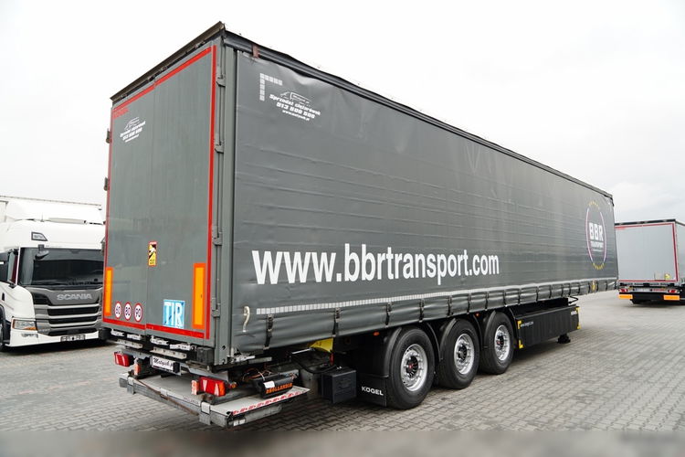 Kogel / FIRANKA / STANDARD / WINDA 2 000 kg  / KOSZ NA PALETY / OŚ PODONOSZONA / SAF  zdjęcie 6