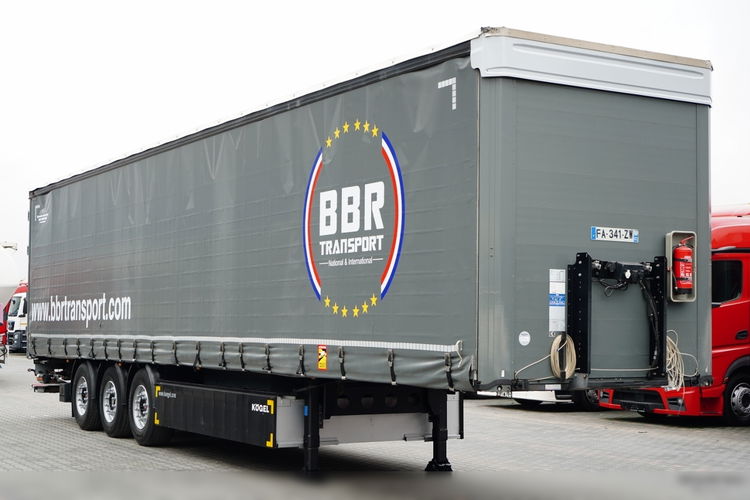 Kogel / FIRANKA / STANDARD / WINDA 2 000 kg  / KOSZ NA PALETY / OŚ PODONOSZONA / SAF  zdjęcie 8