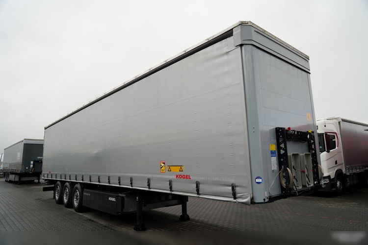 Kogel KOEGEL / FIRANKA / STANDARD  / KOSZ NA PALETY / OŚ PODONOSZONA / SAF / OPONY 100%  zdjęcie 2