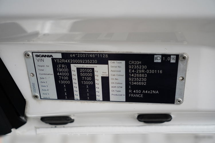 Scania R 450 / RETARDER / KLIMATYZACJA POSTOJOWA /   zdjęcie 39