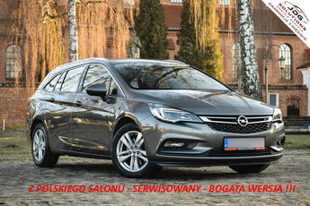 Opel Astra Z polskiego salonu Piękny kolor El. klapa - Led - 100% Oryginał