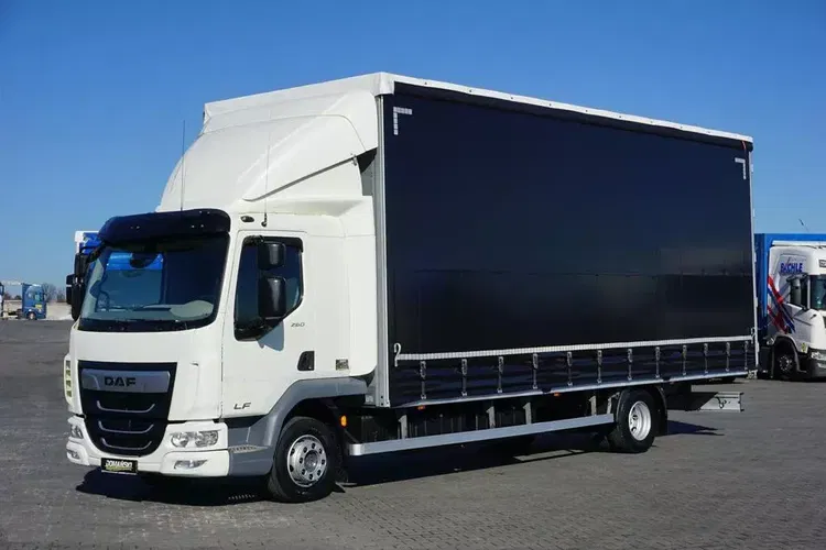 DAF LF / 260 / ACC / E 6 / FIRANKA / 18 PALET / DŁ. 7.2 M zdjęcie 2