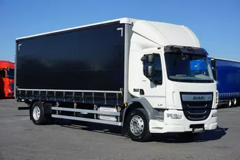 DAF LF / 290 / E 6 / FIRANKA + WINDA / ŁAD. 9 970 KG / 19 PALET
