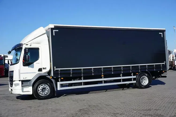 DAF LF / 290 / E 6 / FIRANKA + WINDA / ŁAD. 9 970 KG / 19 PALET zdjęcie 3