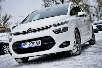 Citroen C4 Picasso 1.6HDI NAVI, skóra, alu R17, 2015r.