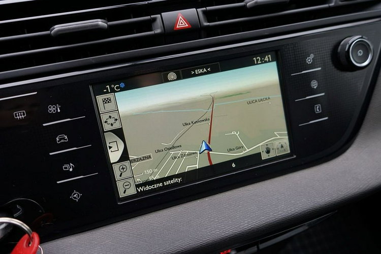 Citroen C4 Picasso 1.6HDI NAVI, skóra, alu R17, 2015r. zdjęcie 26