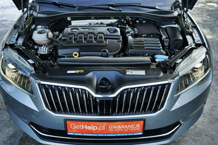 Skoda Superb 1,6TDI NAVI, Xenon, skóra, automat DSG, 2017r. zdjęcie 17