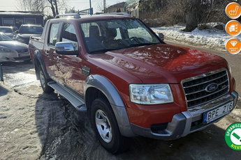 Ford Ranger 2.5tdci 140 KM 4x4 Wildtrak skóry zamsz orurowany progi zamiana 1.r.gw