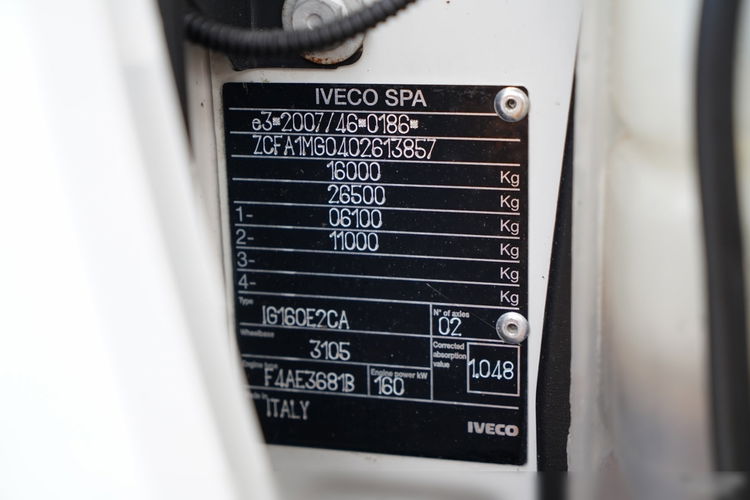 Iveco EUROCARGO 160 E22 / WYWROTKA 3 STRONNA / HYDROBURTA / BORDMATIC / EEV  zdjęcie 46
