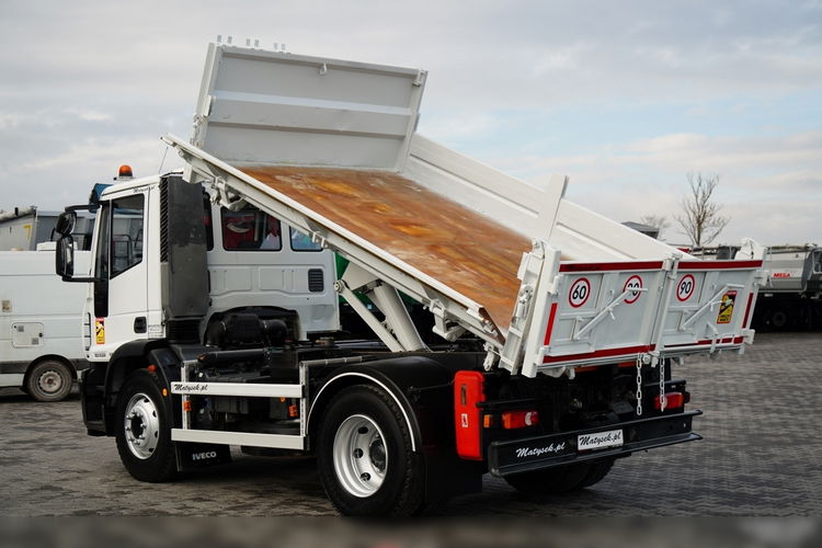 Iveco EUROCARGO 160 E22 / WYWROTKA 3 STRONNA / HYDROBURTA / BORDMATIC / EEV  zdjęcie 4