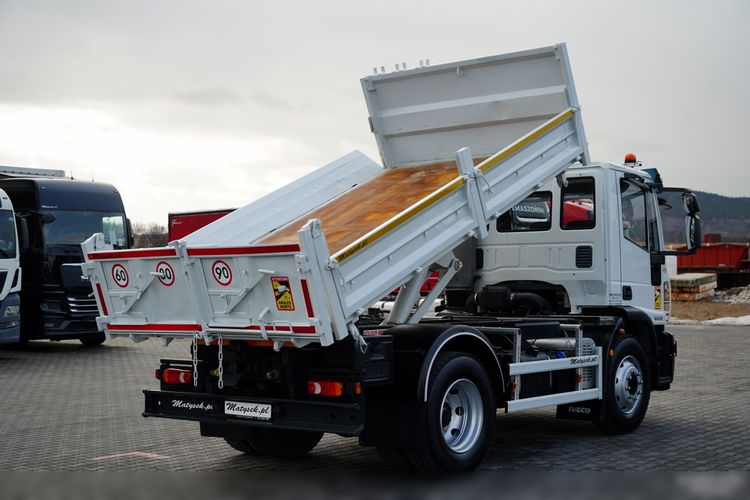 Iveco EUROCARGO 160 E22 / WYWROTKA 3 STRONNA / HYDROBURTA / BORDMATIC / EEV  zdjęcie 5