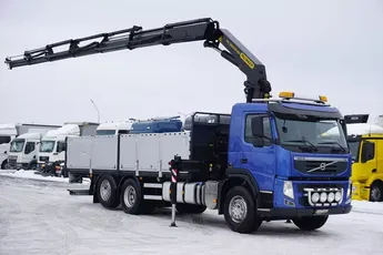 Volvo FM / 420 / 6 X 2 / SKRZYNIOWY + HDS / PALFINGER PK 26002 / WYS. 17 M / OŚ SKRĘTNA