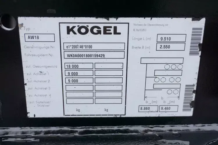 Kogel / BDF / 7,15 , 7,45 M zdjęcie 11