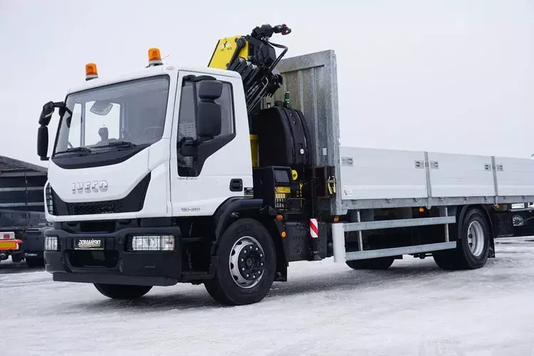 Iveco EUROCARGO / 180-250 / SKRZYNIOWY + HDS / HYVA HC - 153 / ROTATOR / PILOT zdjęcie 27