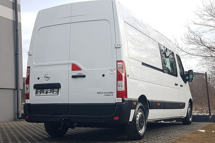Opel Movano MASTER 7 OSÓB L3H2 BRYGADÓWKA DŁUGI WYSOKI KLIMA TEMPOMAT NAWIGACJA zdjęcie 29