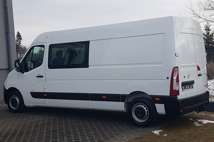 Opel Movano MASTER 7 OSÓB L3H2 BRYGADÓWKA DŁUGI WYSOKI KLIMA TEMPOMAT NAWIGACJA zdjęcie 3