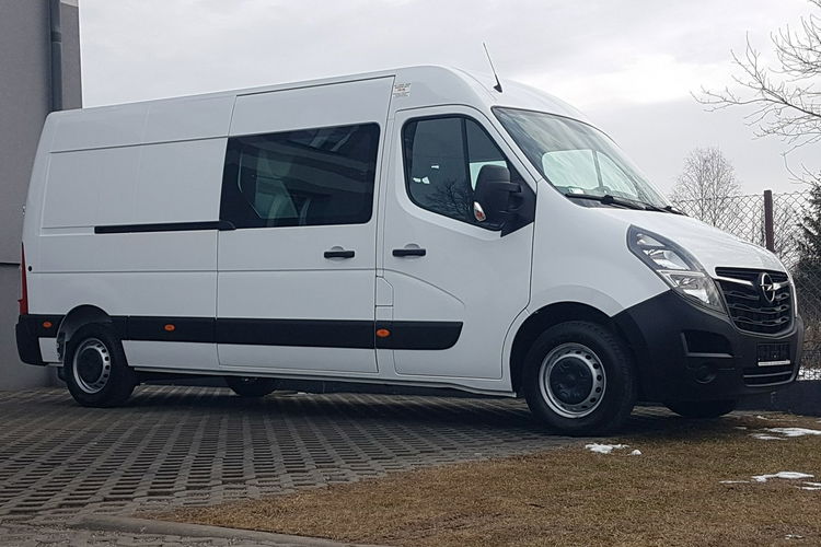 Opel Movano MASTER 7 OSÓB L3H2 BRYGADÓWKA DŁUGI WYSOKI KLIMA TEMPOMAT NAWIGACJA zdjęcie 30