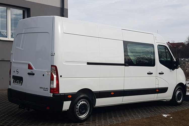 Opel Movano MASTER 7 OSÓB L3H2 BRYGADÓWKA DŁUGI WYSOKI KLIMA TEMPOMAT NAWIGACJA zdjęcie 4