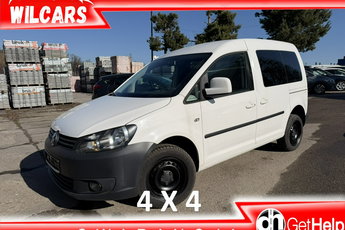 Volkswagen Caddy 4x4, Klimatyzacja, Hak holowniczy, Ele szyby, Ele lusterka