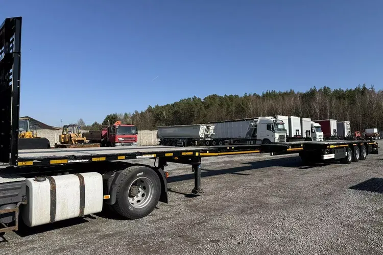 KAESSBOHRER Niskopodłogowa Telemega Rozciągana 7.25 3-Osiowa Oś skrętna zdjęcie 2