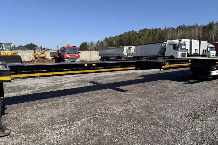 KAESSBOHRER Niskopodłogowa Telemega Rozciągana 7.25 3-Osiowa Oś skrętna zdjęcie 5