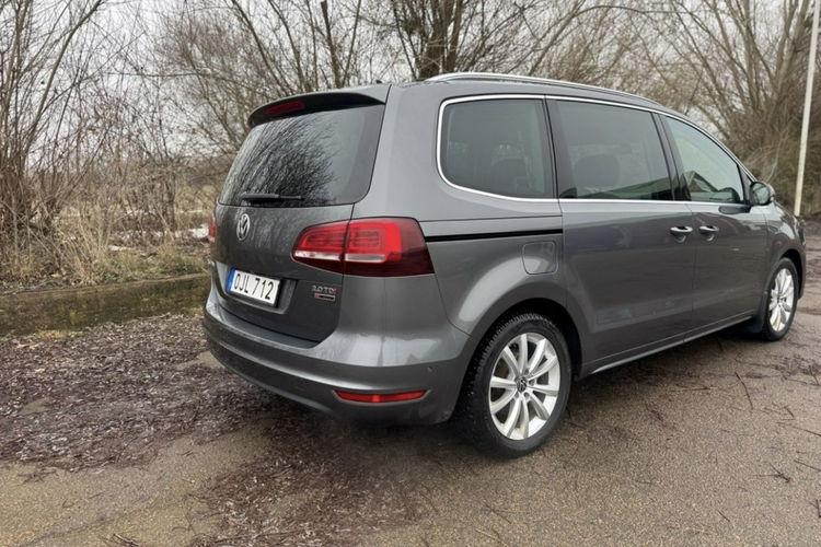 Volkswagen Sharan 2.0tdi184KM dsg 7os. 4-Motion High -Line full serwis zamiana 1.t.gwara zdjęcie 6