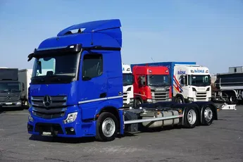 Mercedes ACTROS / 2546 / ACC / E 6 / MP 5 / MEGA / BDF / 7.82 M / RETARDER / OŚ SKRĘTNA