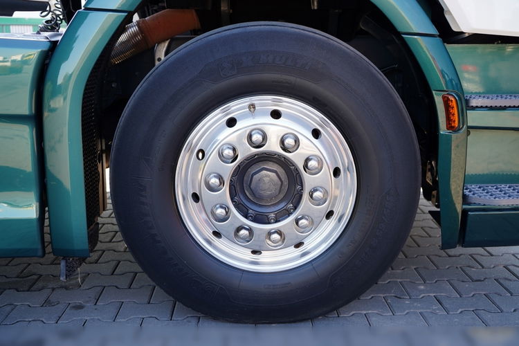 Scania S 500 / RETARDER / KLIMA POSTOJOWA / CAŁA NA PODUSZKACH / ALUFELGI / SKÓRY / zdjęcie 19