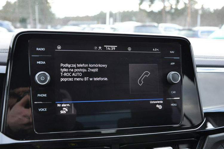 Volkswagen T-Roc 1.5TSI 150KM DSG Style Kamera Park. 1wł SalonPL Gwarancja Dealer zdjęcie 20