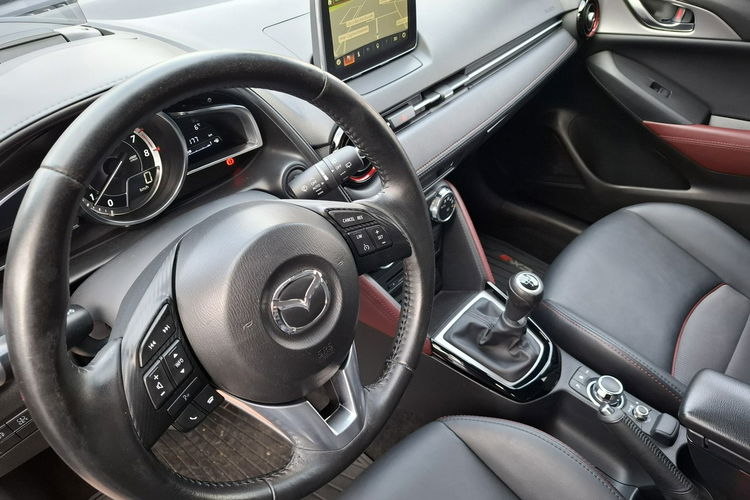 Mazda CX-3 150 Koni. Napęd 4x4. Manual. Navi. Kamera. Head Up. Serwisowana. zdjęcie 18